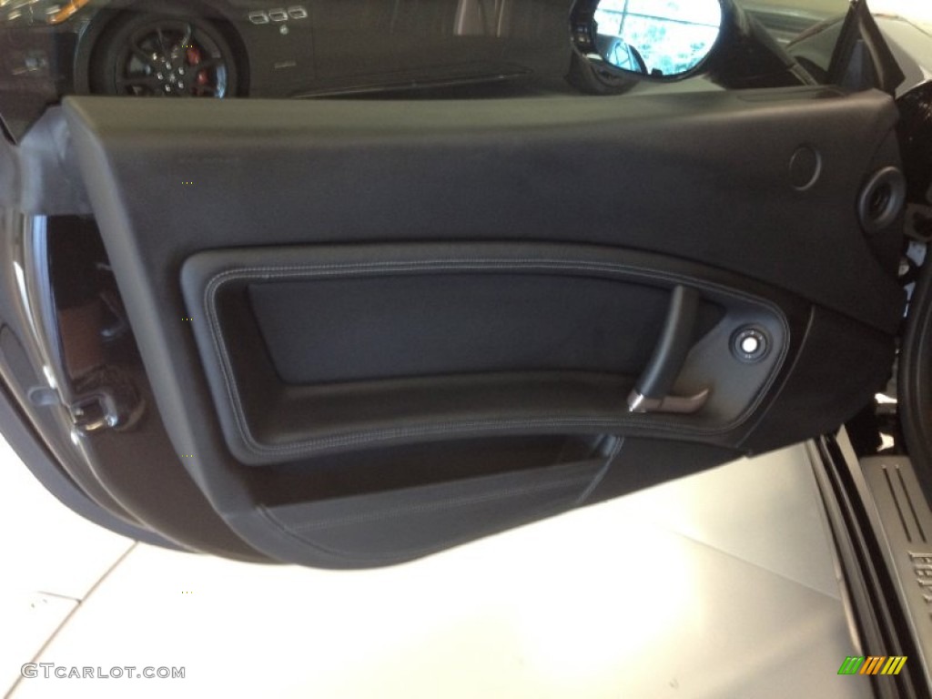2012 Ferrari California Standard California Model Nero (Black) Door Panel Photo #67661545