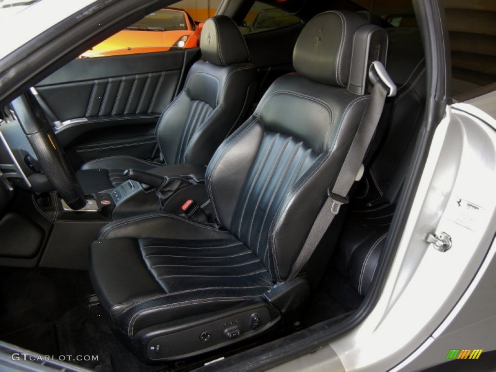 Nero Interior 2005 Ferrari 612 Scaglietti F1A Photo #67661803