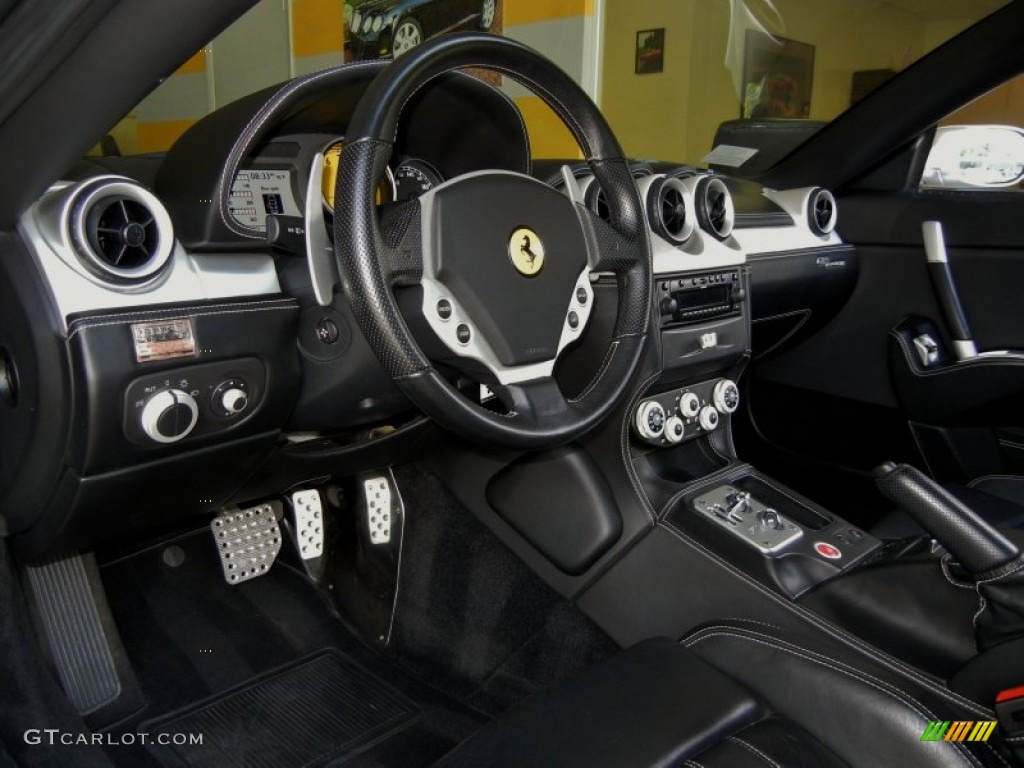 2005 Ferrari 612 Scaglietti F1A Nero Dashboard Photo #67661853