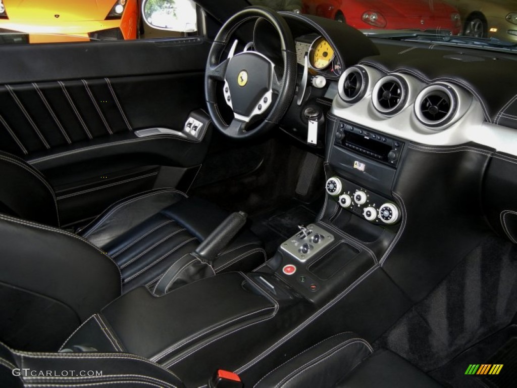 2005 Ferrari 612 Scaglietti F1A Nero Dashboard Photo #67661875