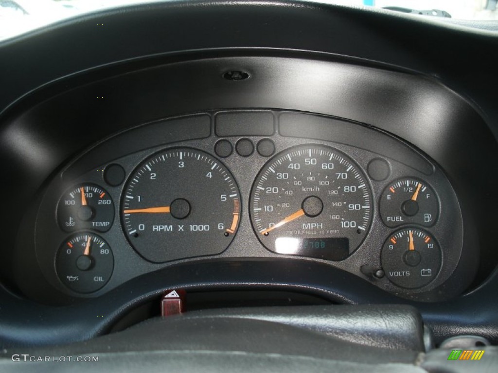2003 Chevrolet Blazer LS ZR2 4x4 Gauges Photos