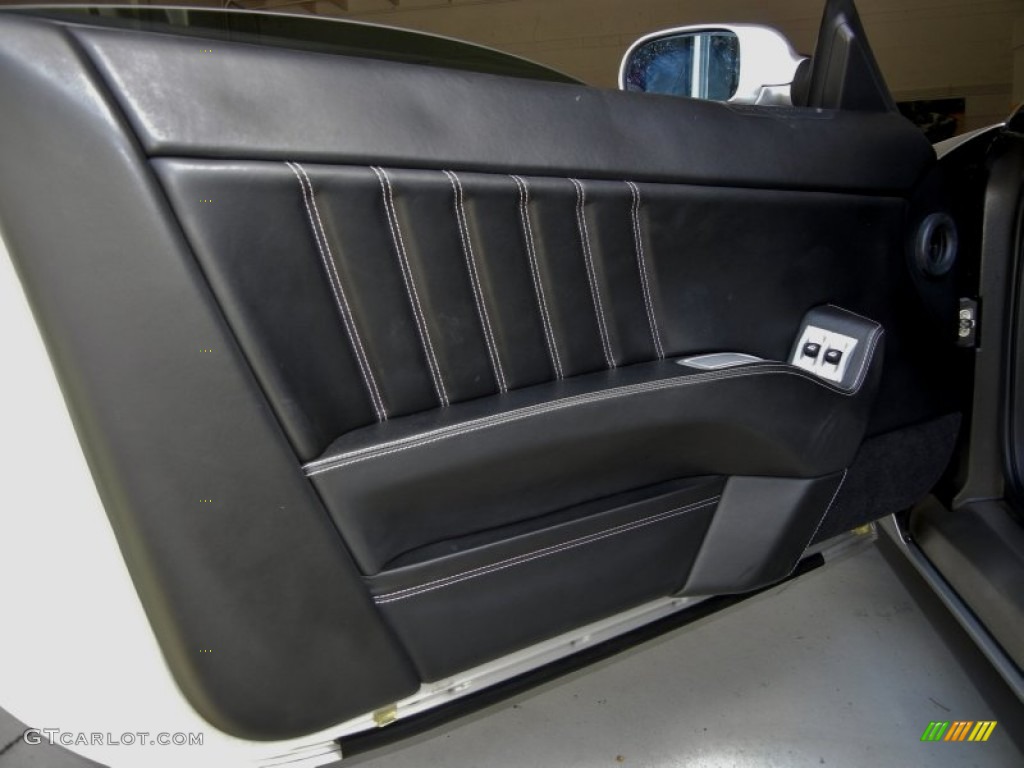 2005 Ferrari 612 Scaglietti F1A Nero Door Panel Photo #67661980