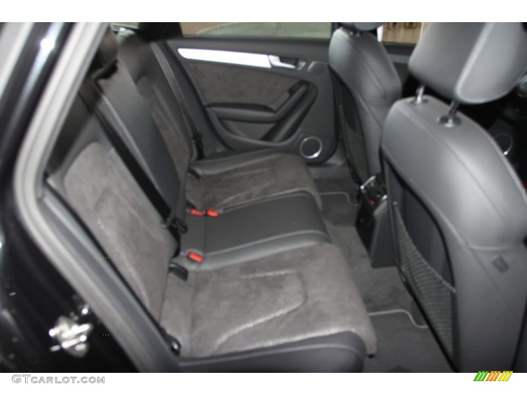 Black Interior 2013 Audi A4 2.0T quattro Sedan Photo #67662445