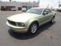 2006 Legend Lime Metallic Ford Mustang V6 Deluxe Convertible  photo #1