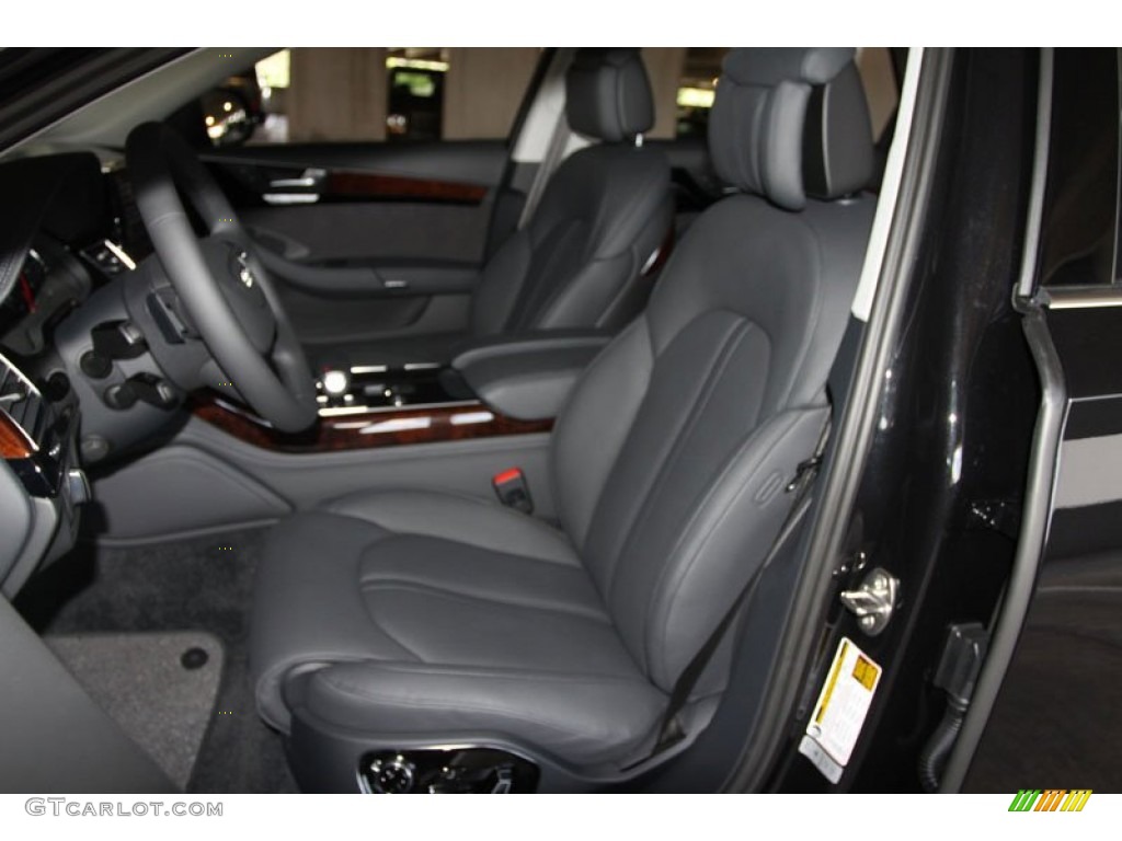 2013 Audi A8 L 3.0T quattro Front Seat Photo #67662591