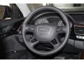 Black Steering Wheel Photo for 2013 Audi A8 #67662634