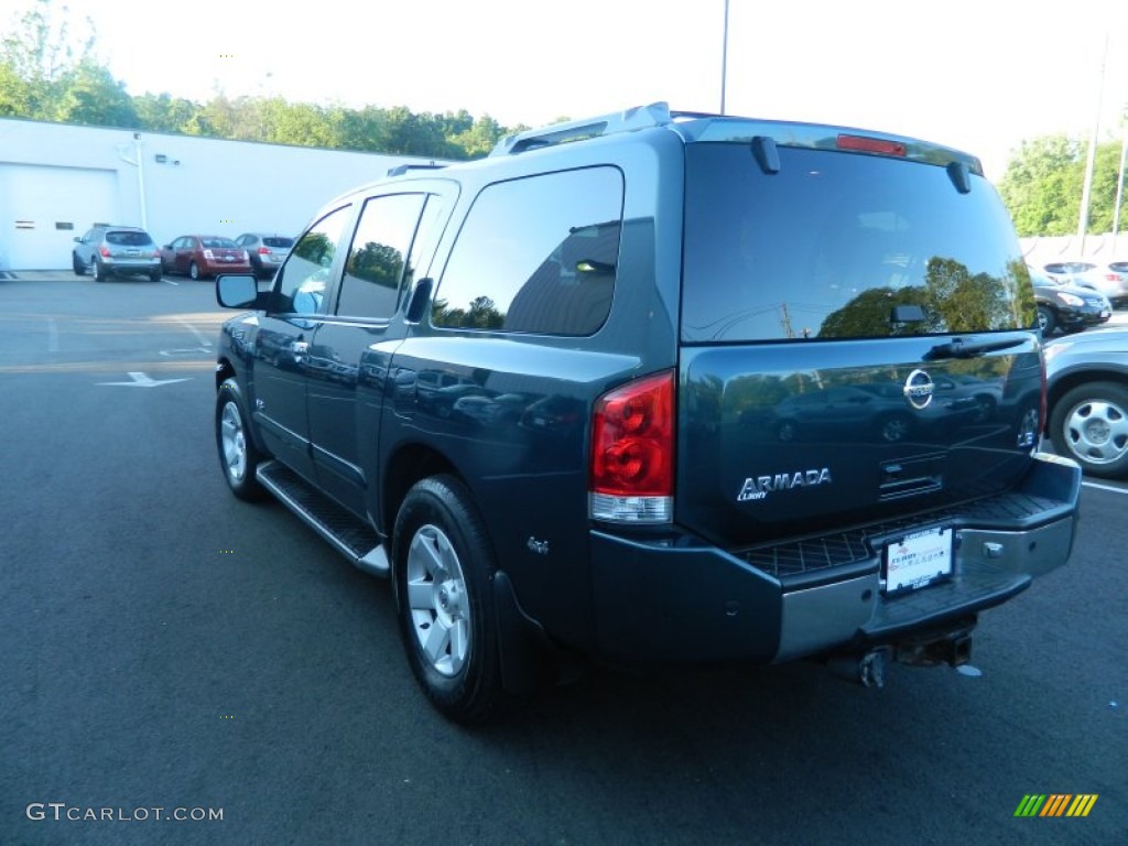 2005 Armada LE 4x4 - Deep Water Blue / Steel/Titanium photo #3