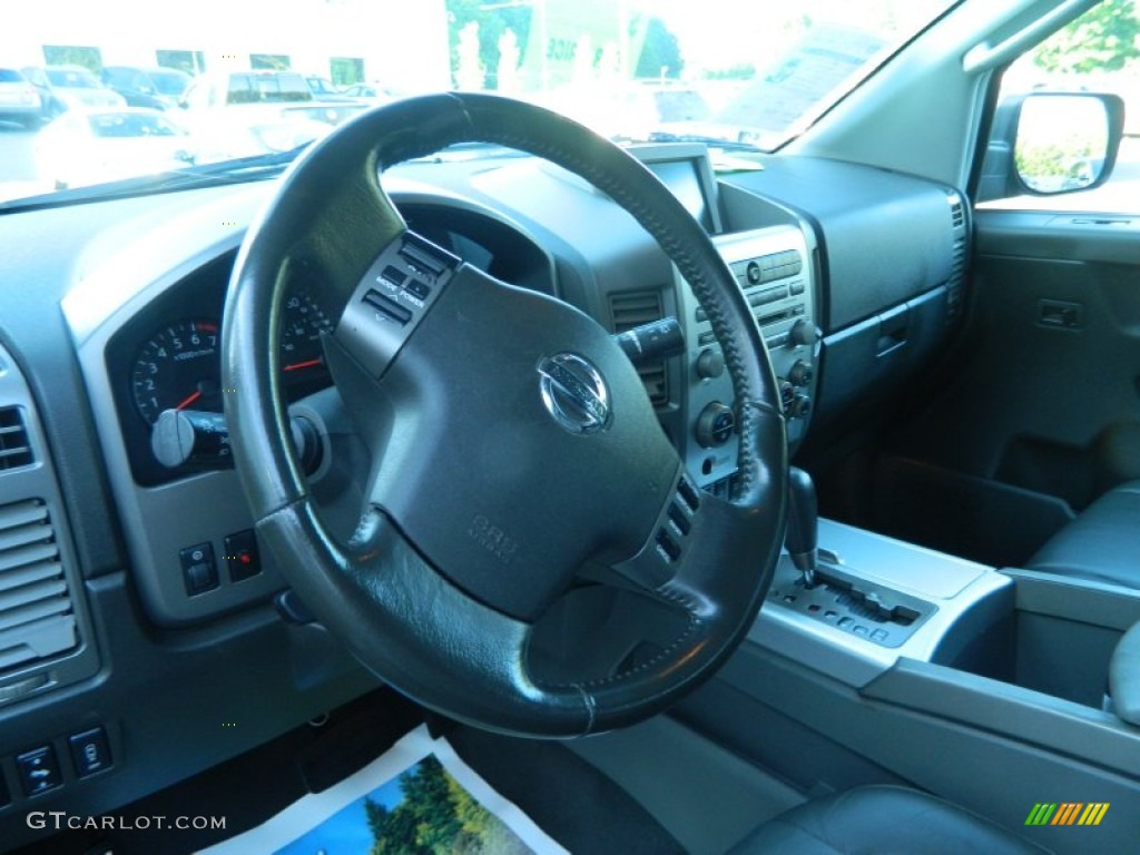 2005 Armada LE 4x4 - Deep Water Blue / Steel/Titanium photo #23