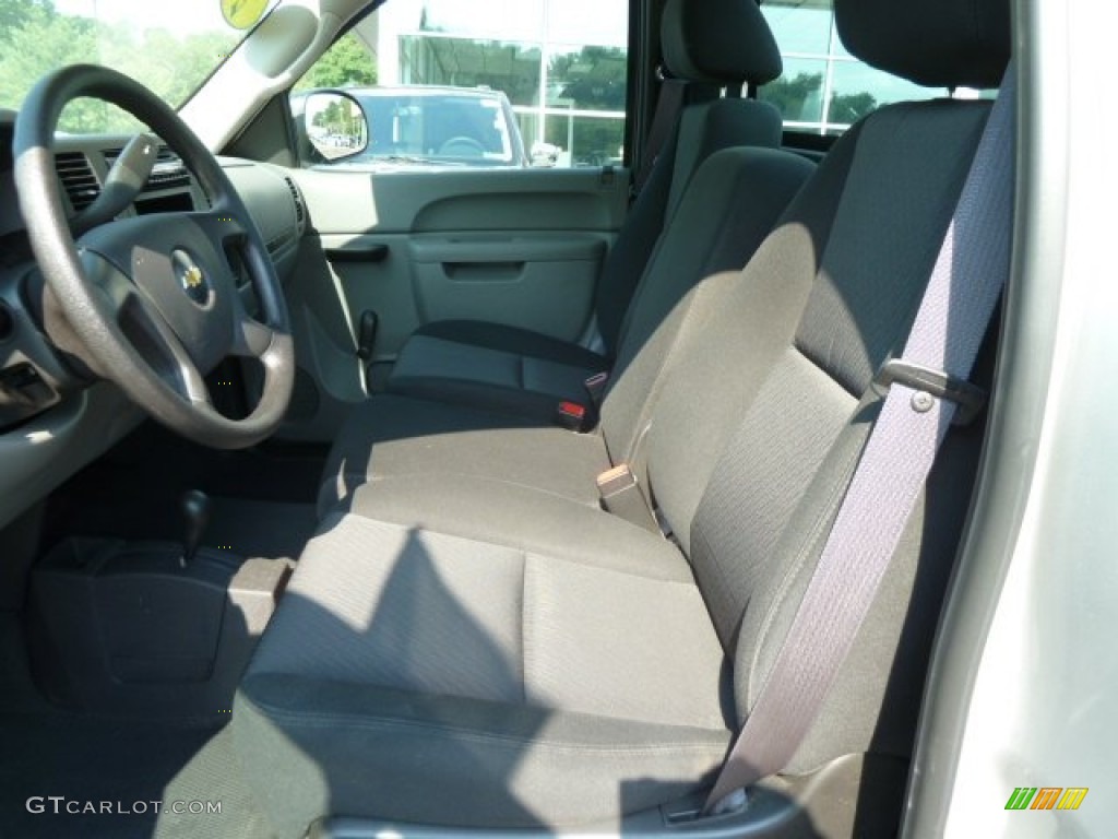 2011 Silverado 1500 Regular Cab 4x4 - Sheer Silver Metallic / Dark Titanium photo #20