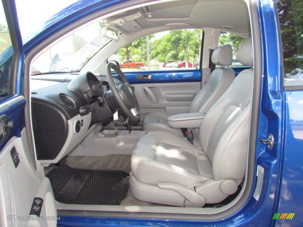 Grey Interior 2007 Volkswagen New Beetle 2.5 Coupe Photo #67666001