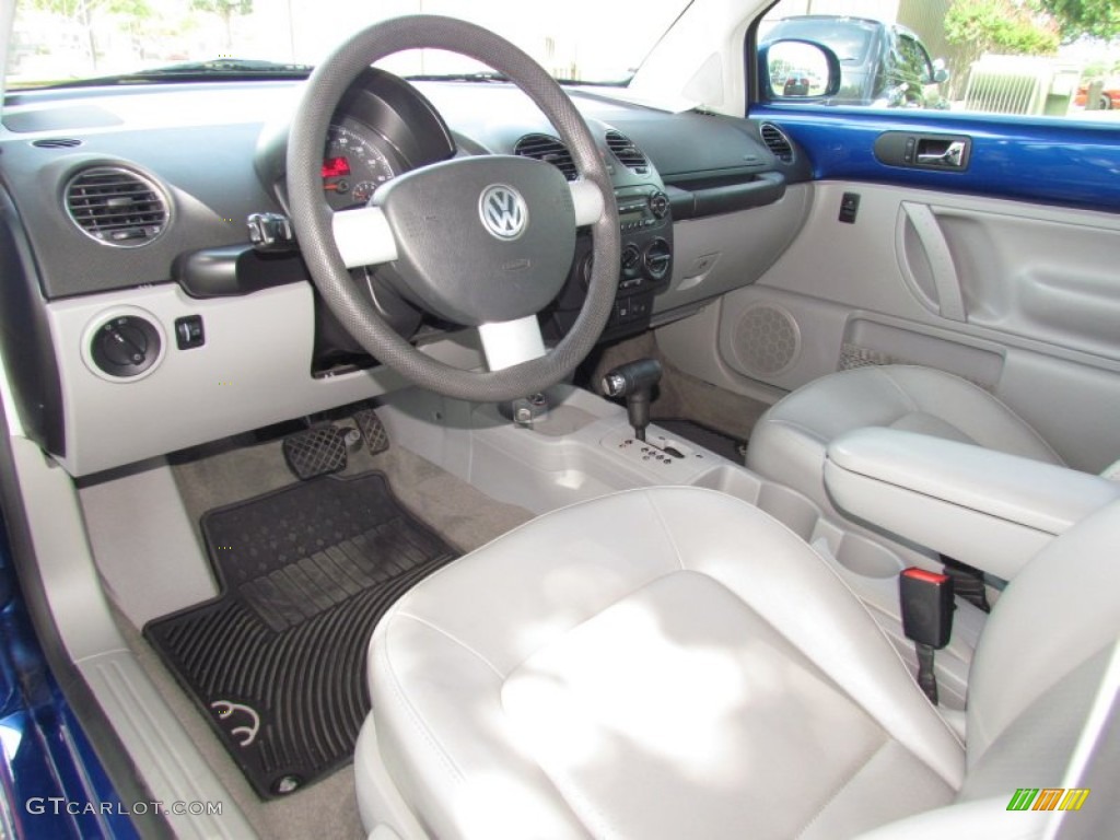 Grey Interior 2007 Volkswagen New Beetle 2.5 Coupe Photo #67666048
