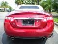 2007 Radiance Red Metallic Jaguar XK XK8 Convertible  photo #7