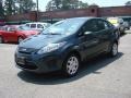 2011 Monterey Grey Metallic Ford Fiesta S Sedan  photo #7