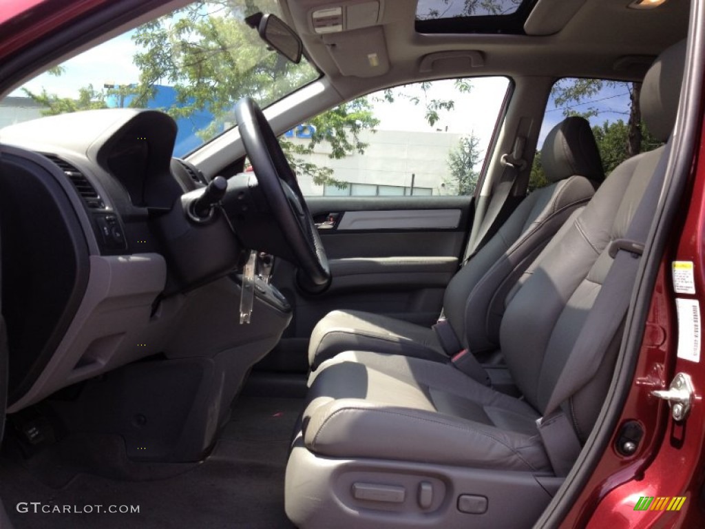 2010 CR-V EX-L AWD - Tango Red Pearl / Gray photo #20