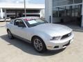 2011 Ingot Silver Metallic Ford Mustang V6 Premium Coupe  photo #2