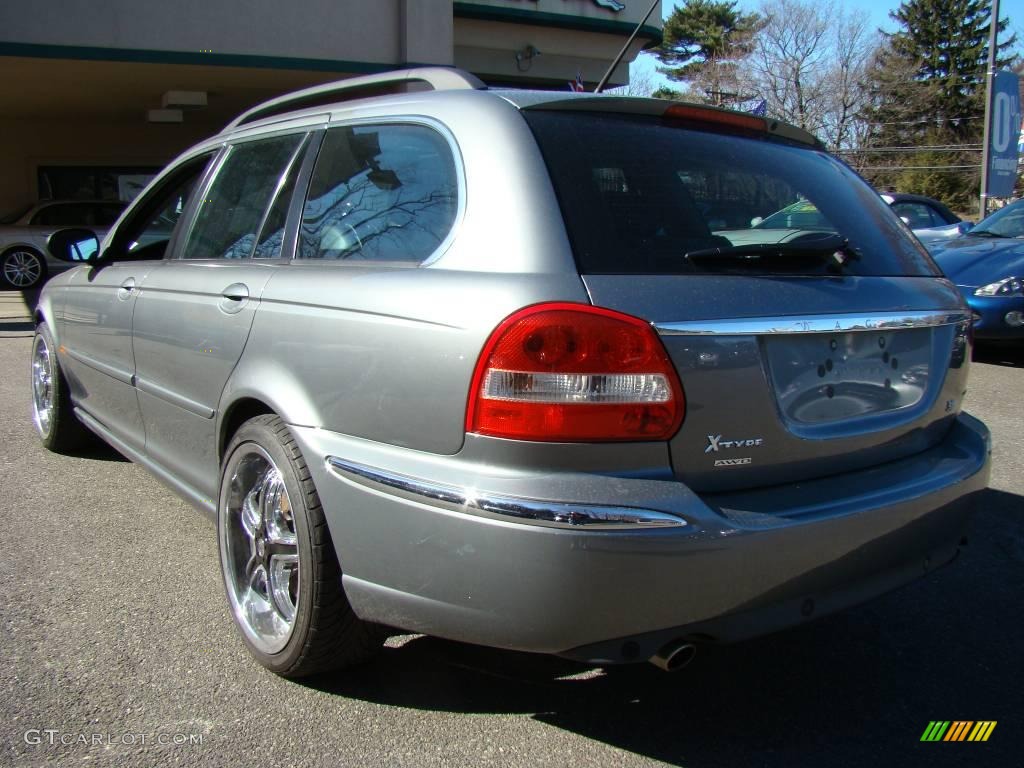 2006 X-Type 3.0 Sport Wagon - Quartz Metallic / Warm Charcoal photo #4