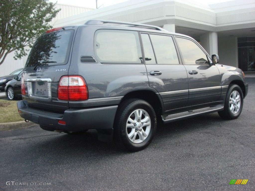 2003 LX 470 4x4 - Galactic Gray Mica / Ivory photo #4