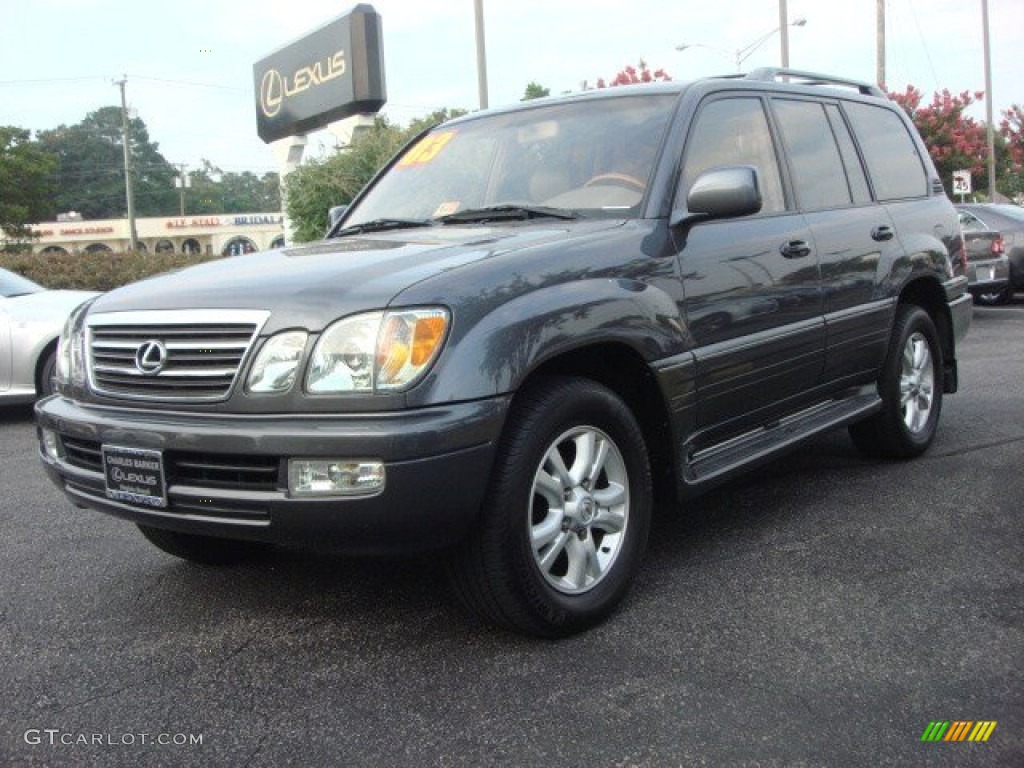 2003 LX 470 4x4 - Galactic Gray Mica / Ivory photo #7