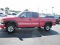 2004 Fire Red GMC Sierra 2500HD SLE Extended Cab 4x4  photo #4