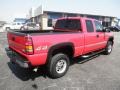2004 Fire Red GMC Sierra 2500HD SLE Extended Cab 4x4  photo #21