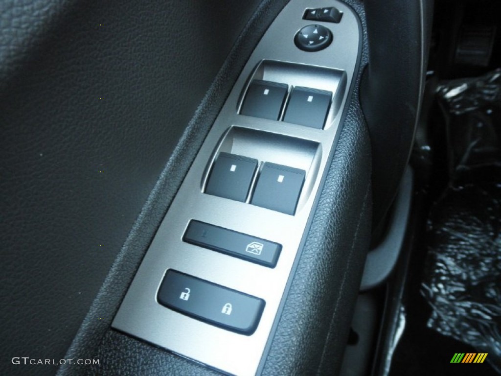 2013 Sierra 1500 SLE Extended Cab - Onyx Black / Ebony photo #8