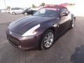 2010 Black Cherry Nissan 370Z Touring Roadster  photo #3