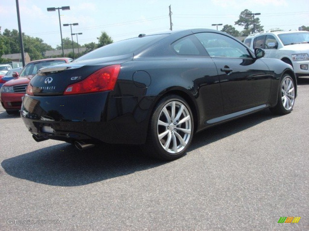 2009 G 37 S Sport Coupe - Black Obsidian / Graphite photo #4