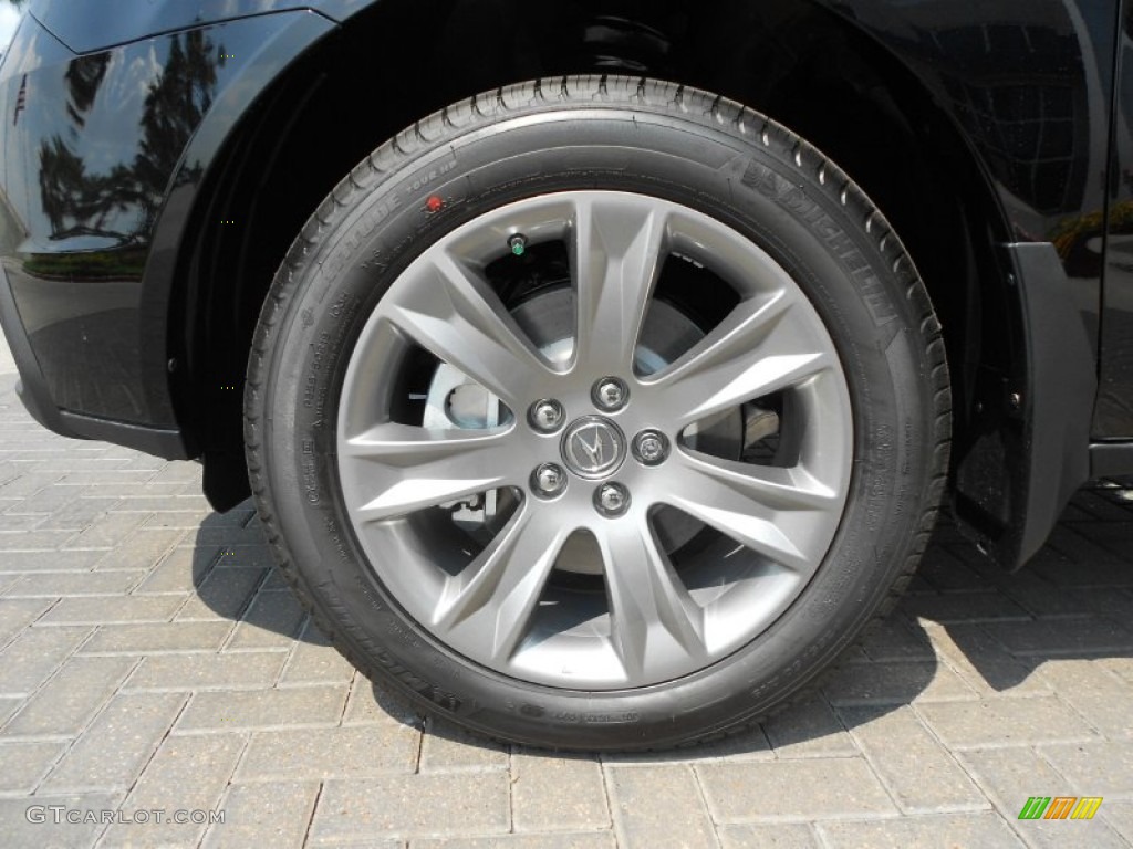 2012 Acura MDX SH-AWD Advance Wheel Photo #67673434