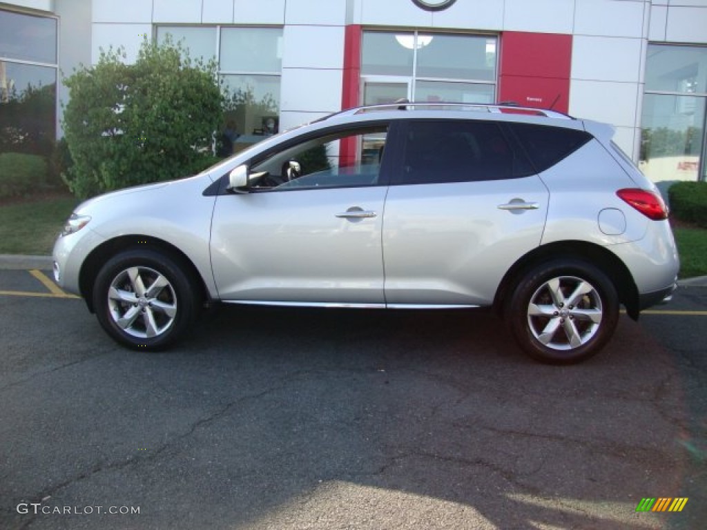 2009 Murano SL AWD - Brilliant Silver Metallic / Black photo #3