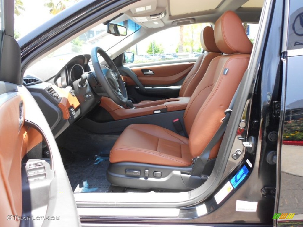 Umber Interior 2012 Acura ZDX SH-AWD Technology Photo #67673674
