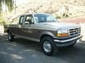 1992 Mocha Frost Metallic Ford F250 XLT Extended Cab  photo #1