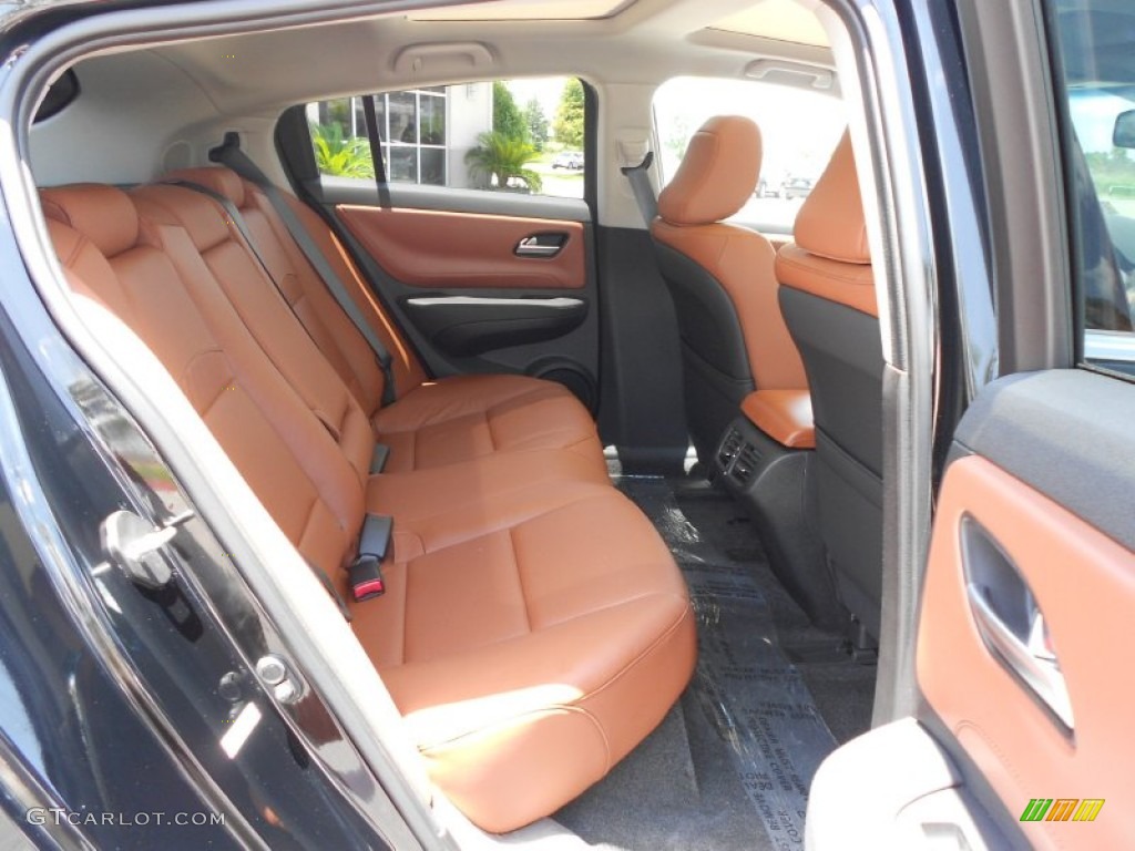 2012 Acura ZDX SH-AWD Technology Rear Seat Photo #67673709