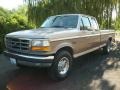 1992 Mocha Frost Metallic Ford F250 XLT Extended Cab  photo #5