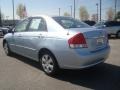 2007 Ice Blue Kia Spectra EX Sedan  photo #3