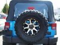 2010 Surf Blue Pearl Jeep Wrangler Unlimited Sport 4x4  photo #6