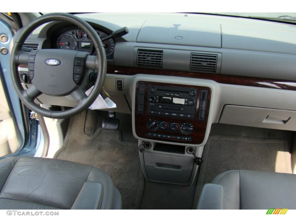 2007 Freestar SEL - Windveil Blue Metallic / Flint Gray photo #17