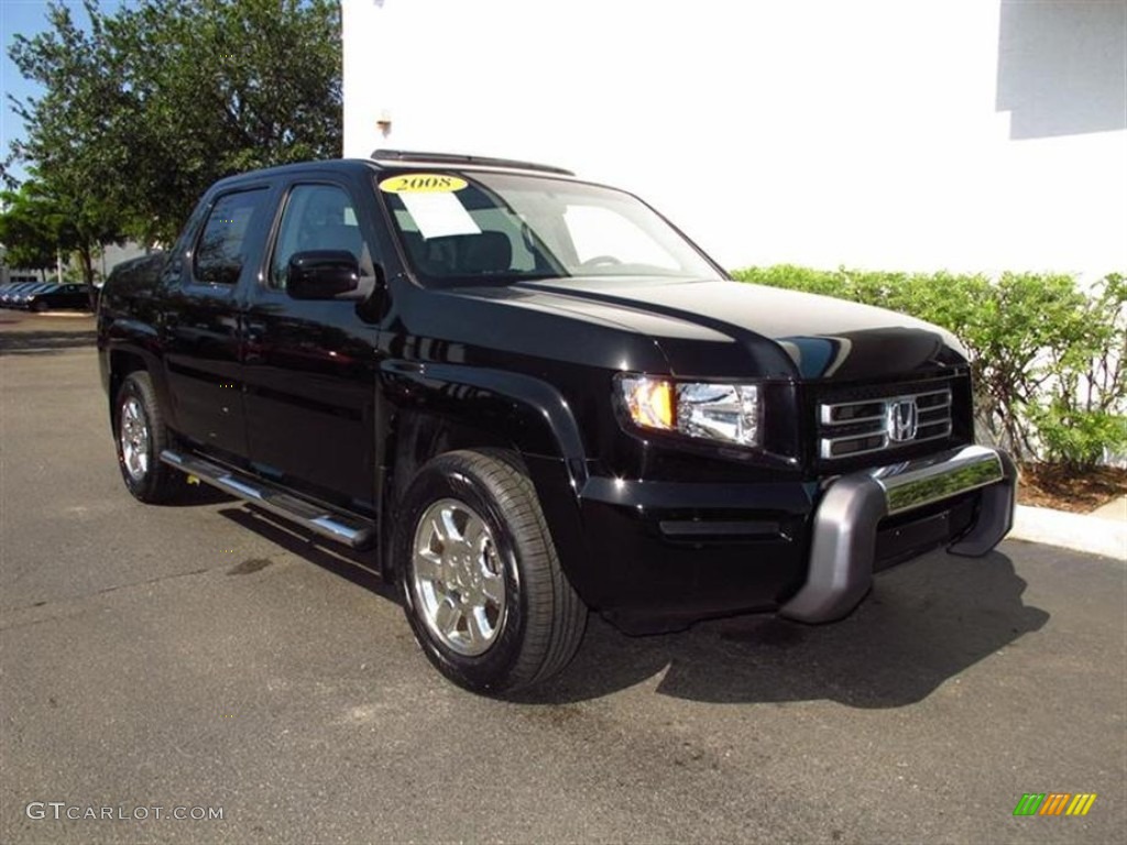 2008 Ridgeline RTL - Formal Black / Gray photo #1