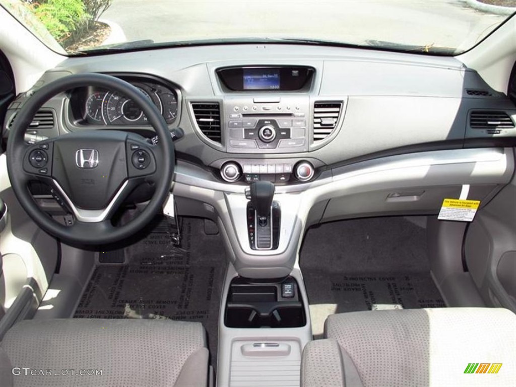 2012 Honda CR-V EX Gray Dashboard Photo #67674872