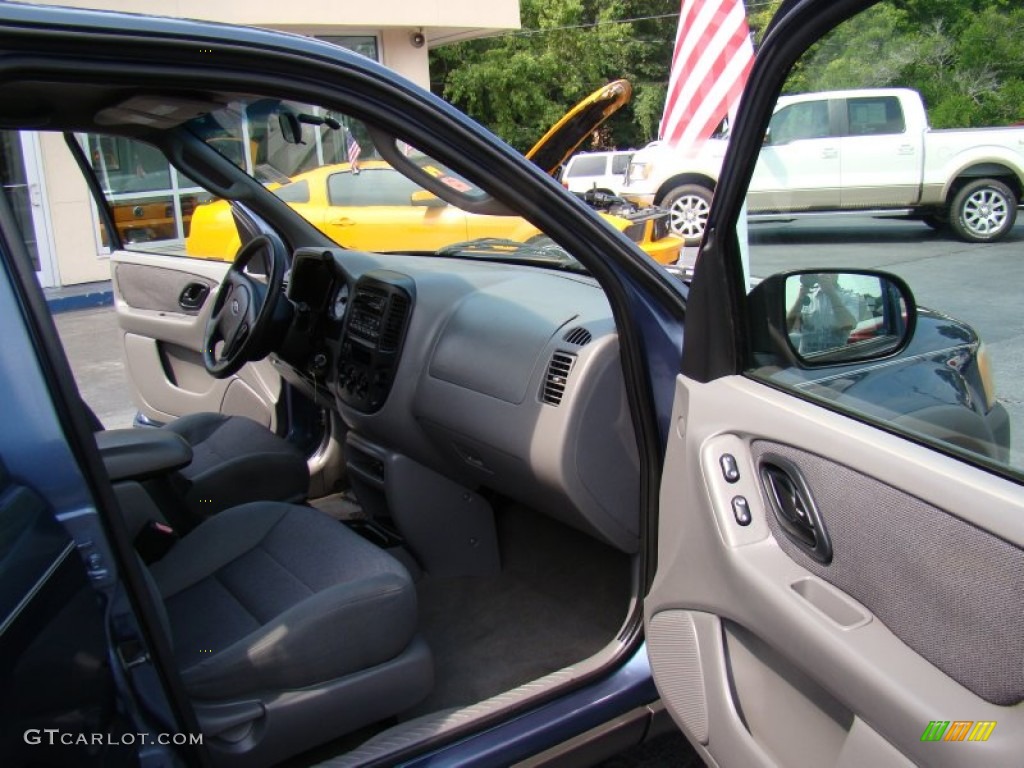 2001 Escape XLT V6 4WD - Medium Wedgewood Blue Metallic / Medium Graphite Grey photo #13