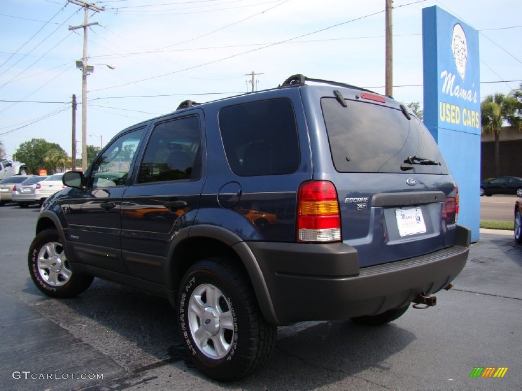 2001 Escape XLT V6 4WD - Medium Wedgewood Blue Metallic / Medium Graphite Grey photo #32