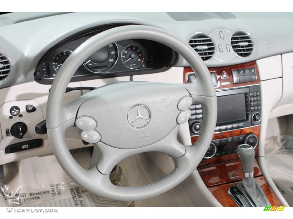 2005 Mercedes-Benz CLK 500 Cabriolet Ash Dashboard Photo #67675846