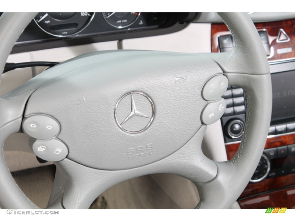 2005 CLK 500 Cabriolet - Orion Blue Metallic / Ash photo #8
