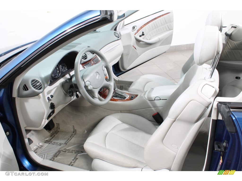 Ash Interior 2005 Mercedes-Benz CLK 500 Cabriolet Photo #67675924
