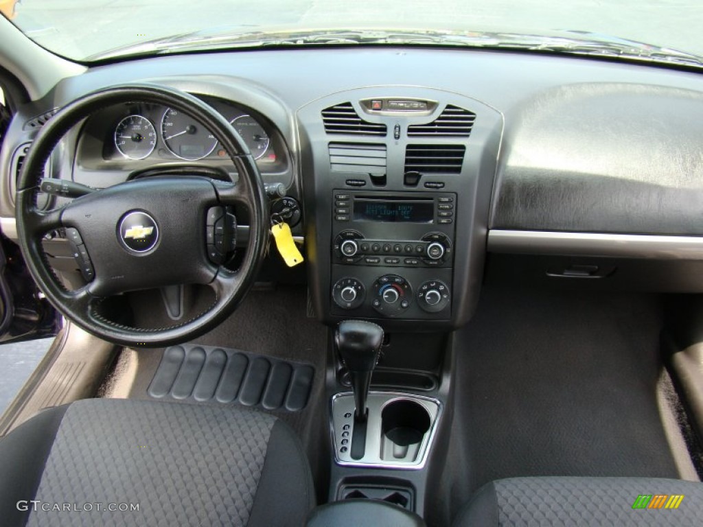 2006 Malibu LT V6 Sedan - Dark Blue Metallic / Ebony Black photo #13