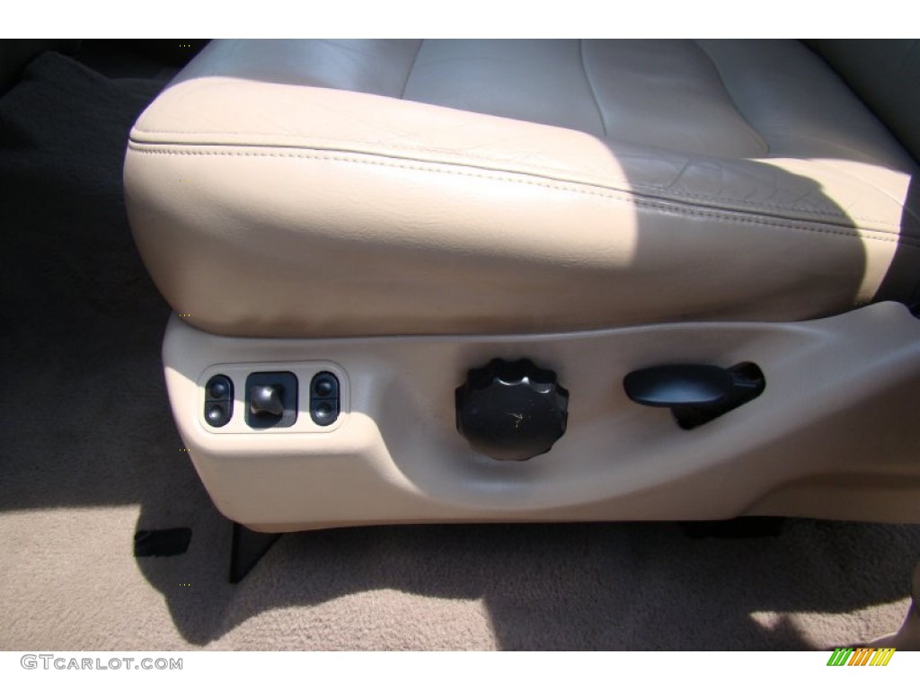 2002 F150 XLT SuperCrew - Dark Highland Green Metallic / Medium Parchment photo #10