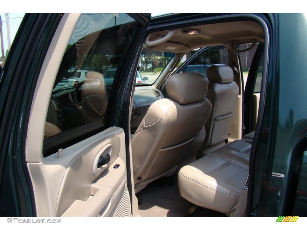 2002 F150 XLT SuperCrew - Dark Highland Green Metallic / Medium Parchment photo #11