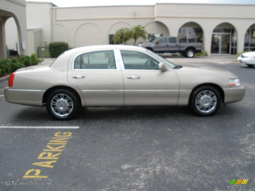 2006 Town Car Designer Series - Light French Silk Metallic / Light Camel photo #6