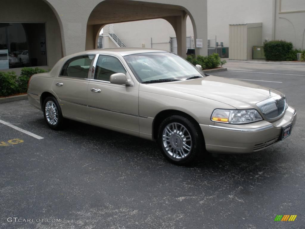 2006 Town Car Designer Series - Light French Silk Metallic / Light Camel photo #7
