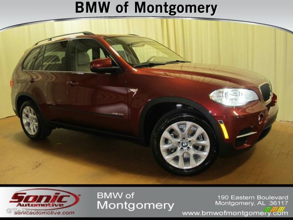 Vermilion Red Metallic BMW X5