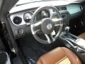 Saddle 2010 Ford Mustang V6 Premium Coupe Interior Color